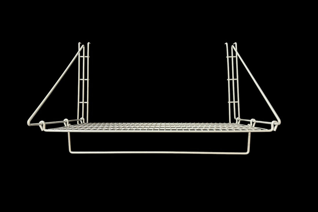 New & Improved: Collapsible Hanging Shelf Now With Attachable Clothes Bar