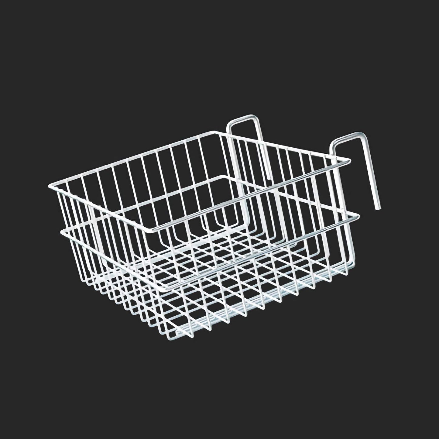 18" X 13" WIRE BASKET (WITH HOOKS)