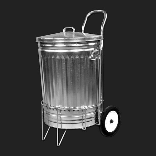 Manure Bucket Dolly - CURVED HANDLE