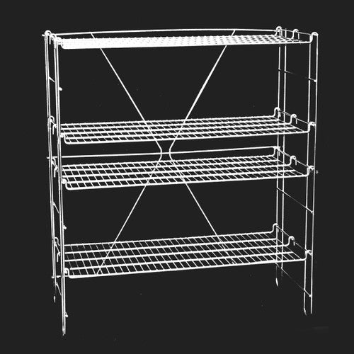 FREE STANDING SHELF SYSTEM 4 SHELVES HKS