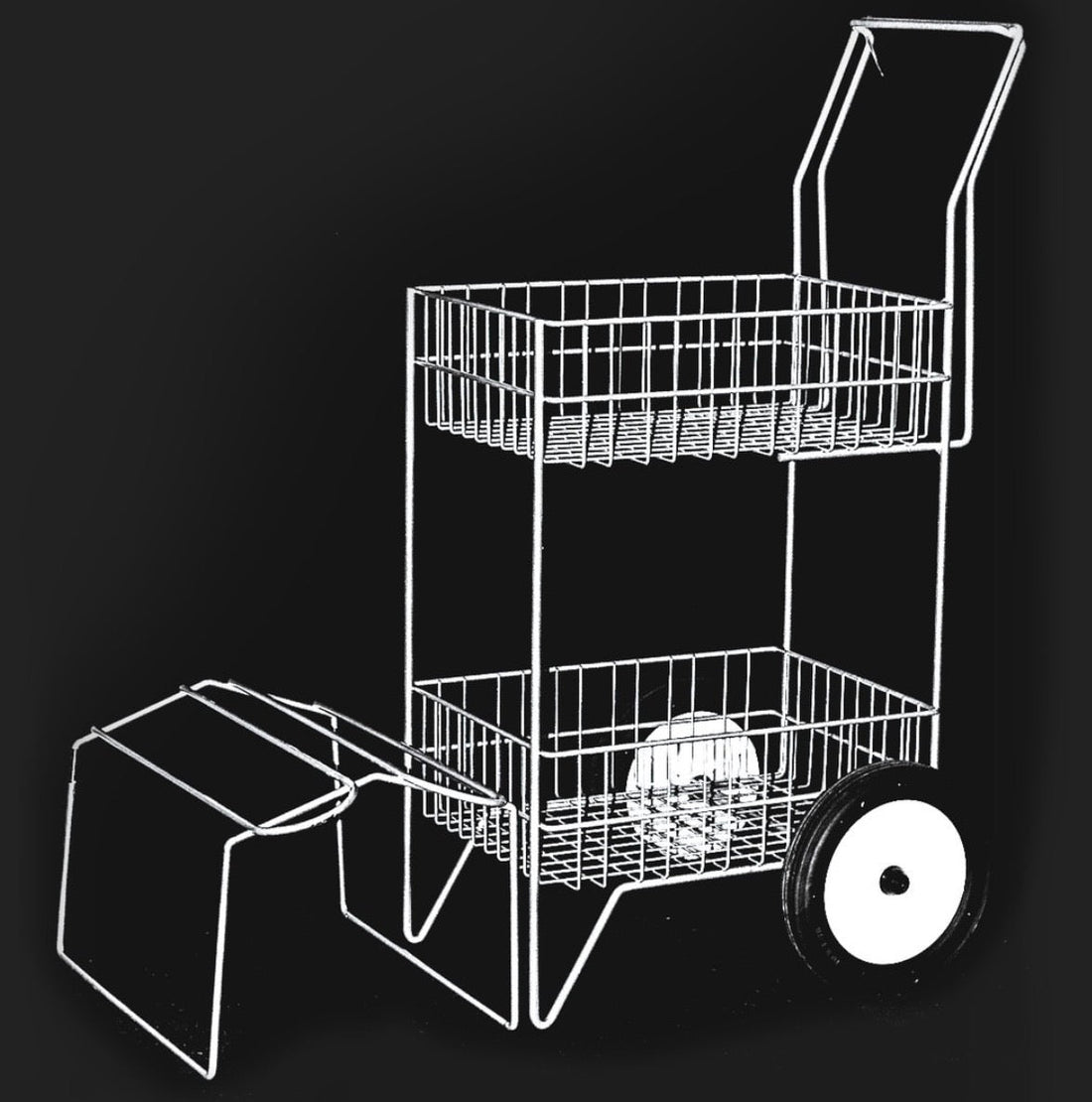 Roll With It: The Royal Wire Rolling Basket with Saddle Rack Insert