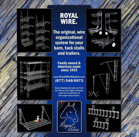 The Original Wire Organizational System for Your Barn, Tack Stalls, and Trailers