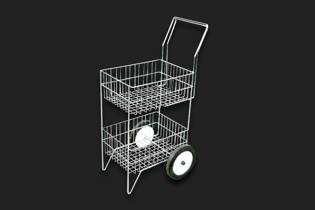 Wire Cart with Wheels!