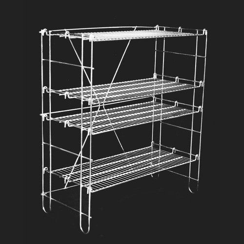FREE STANDING SHELF SYSTEM 4 SHELVES HKS