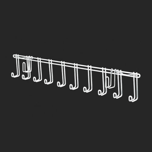 TEN-HOOK BRIDLE RACK (HANGING HOOKS)