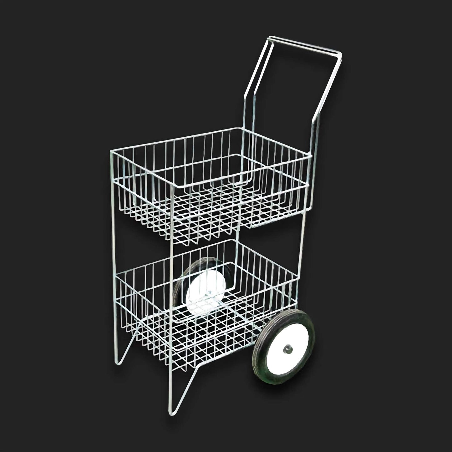 2-TIER ROLLING BASKET