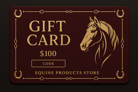 gift card for equine products general card
